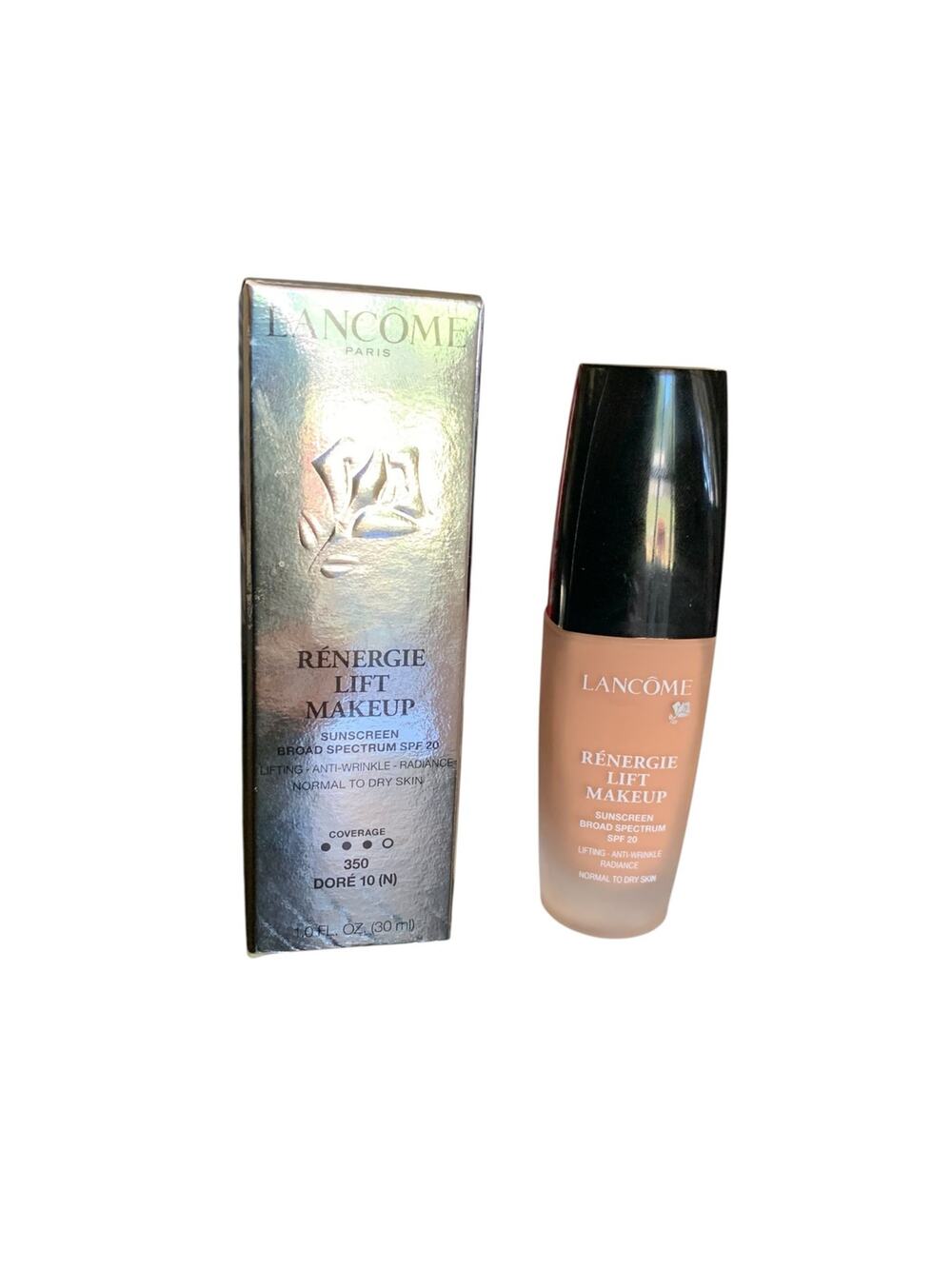 Lancome Renergie Lift Makeup SPF20 in 350 Dore 10 ( N ) 1 oz / 30 ml